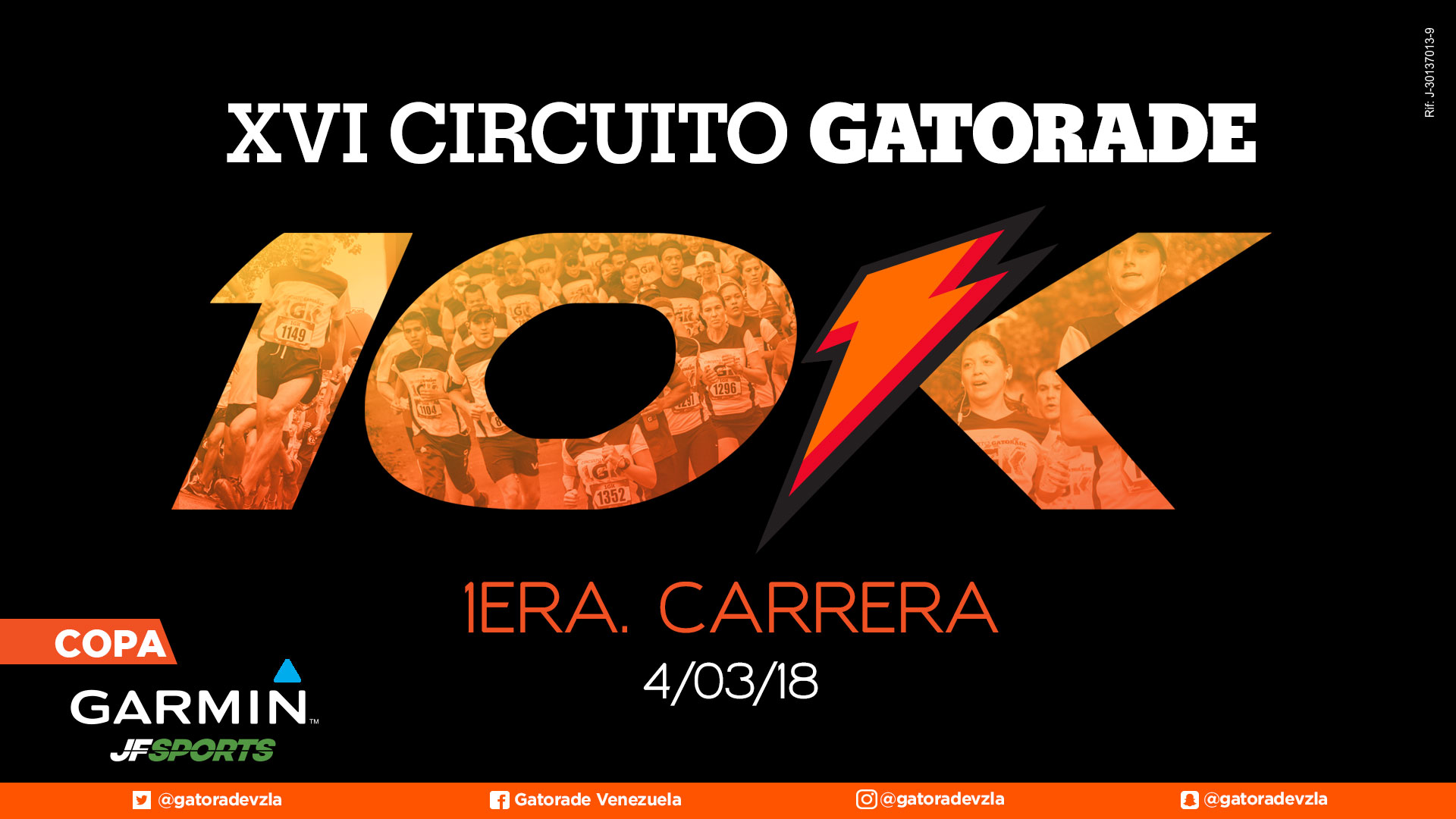 1era Carrera 10K XVI Circuito Gatorade - Copa Garmin 