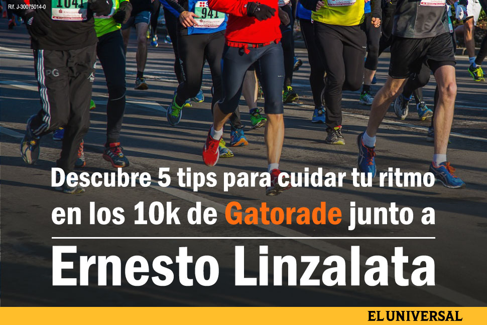 Cuida tu ritmo en la 2da Carrera del XVI Circuito 10K Gatorade