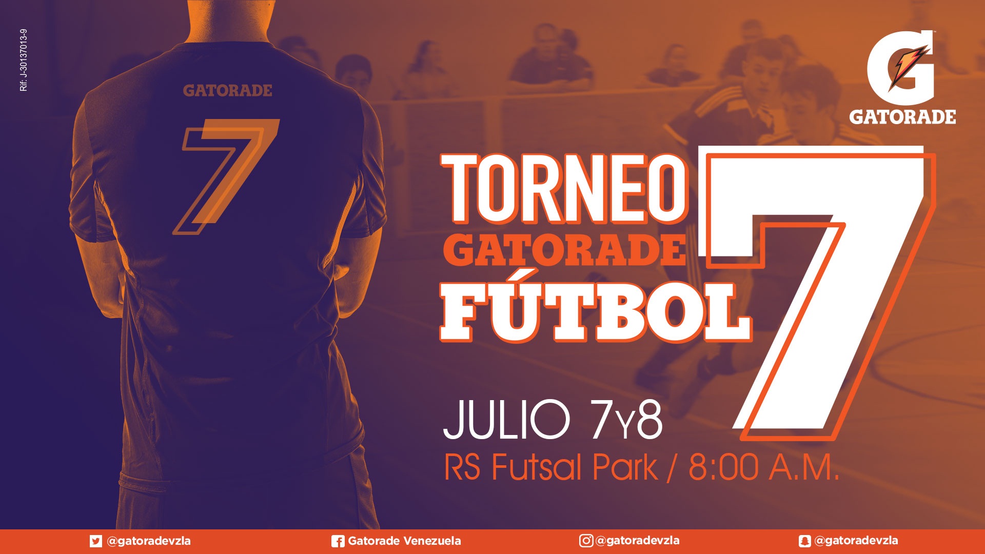 Torneo Gatorade Fútbol 7 Vs. 7