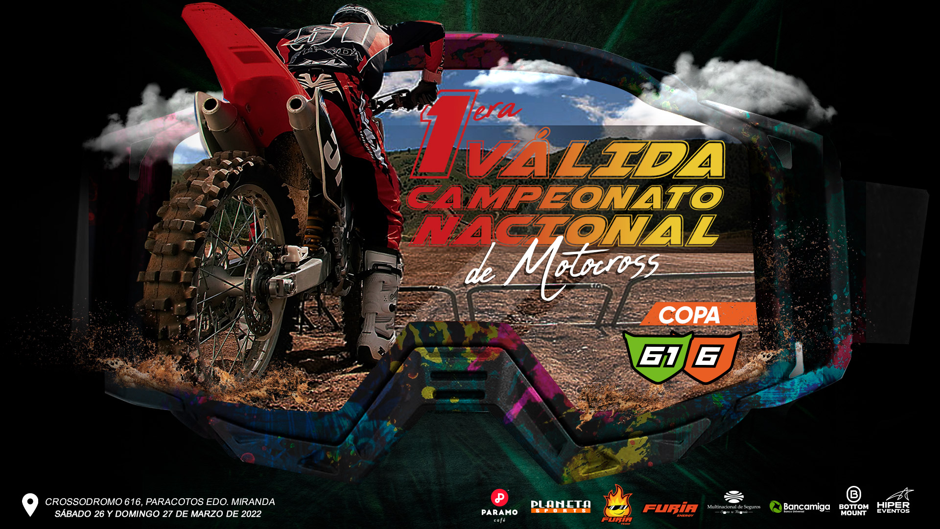 1era Válida Campeonato Nacional de Motocross - Copa 616